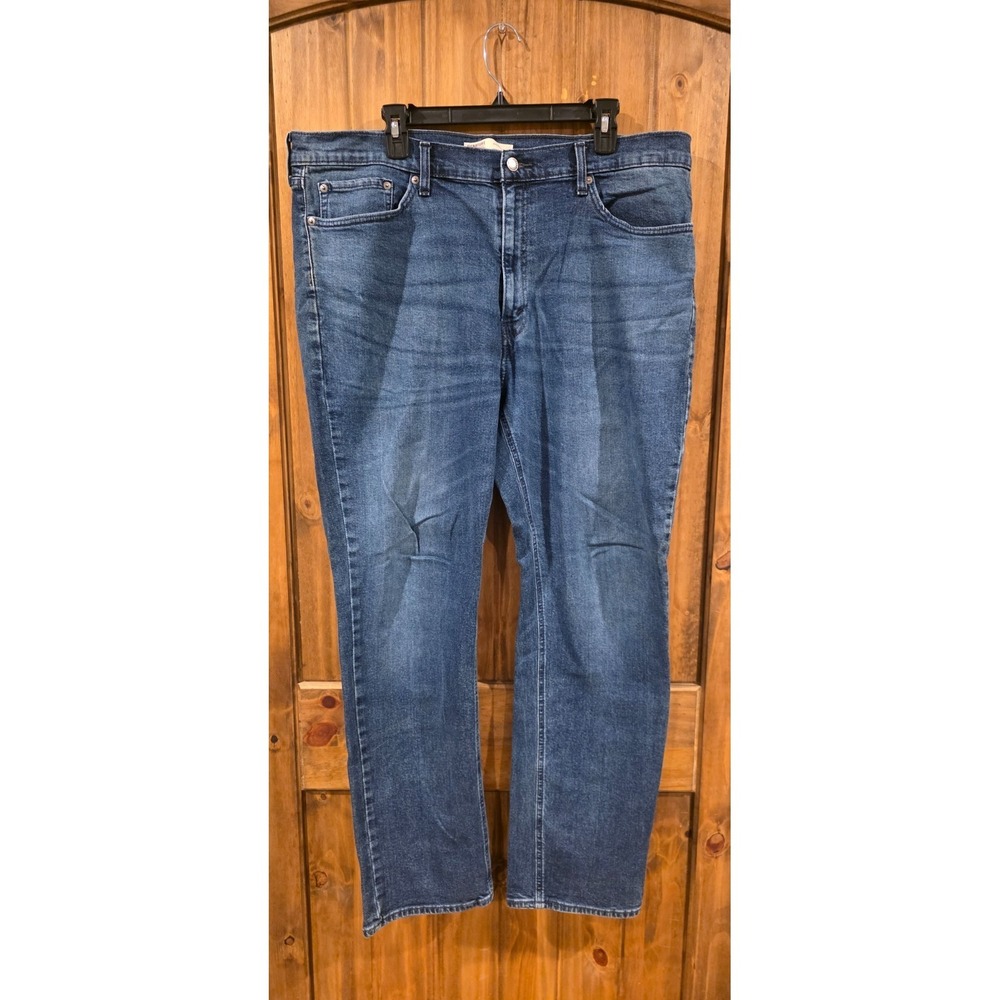 Signature by Levi Strauss & Co. Straight Jeans Mens W40 L32 Blue Denim Athletic